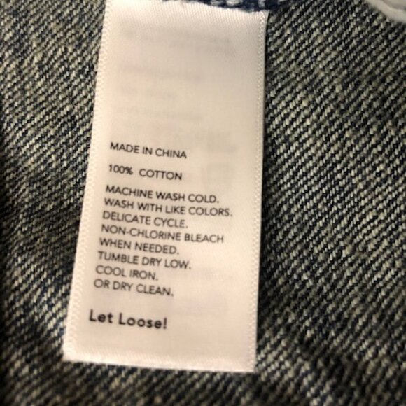 Kate Spade Saturday Blue Denim Cropped-Drop Jeans - Picture 6 of 6